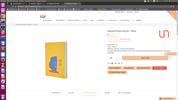 Product title